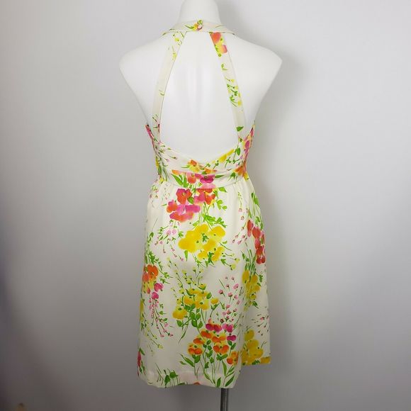 Vtg Tori Richard 10 honolulu halter Dress Hawaiian - Picture 5 of 12